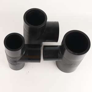 Hệ thống ống nước lắp HDPE ổ cắm Fusion T63 * 50 giảm TEE cho cấp nước - Product Image 4