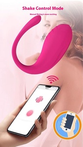 Paare Sexspielzeug <span class=keywords><strong>Massage</strong></span> gerät Bluetooth Wireless APP Fernbedienung Frauen tragbare USB Powered Love Egg Höschen Vibrator