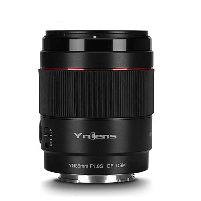 Объектив камеры YongNuo yn85 мм F1.8S DF DSM, фотообъектив с полной рамкой, объектив с автофокусом и большой апертурой