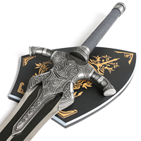 Épée réelle de 140 cm inspirée de la lourde épée de Artorias, le Chevalier du jeu Dark Souls – Lame de sabre