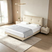 Modernes Schlafzimmer-Bett für Zuhause, Hotelzimmer-Bett, Luxus-Resort-Schlafzimmermöbel-Set, Apartment-Schlafzimmermöbel, Villa-Schlafzimmer-Stauraumbett