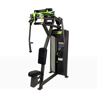 Machine à exercices pour pectoraux PRAKSSIS Steel Plate Loaded PR02 / Machine à exercices pour pectoraux avec dispositifs de sécurité pour la musculation et l'entraînement des pectoraux en salle de sport