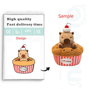 Nouveau Style Capibala Eau Cochon D'inde En <span class=keywords><strong>Peluche</strong></span> Jouet Capibara Anime En <span class=keywords><strong>Peluche</strong></span> Jouet Gâteau Capybara En <span class=keywords><strong>Peluche</strong></span> - Product Image 1