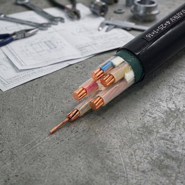 YJLV22 Steel Tape Armored Aluminum XLPE Low Voltage Power Cable 0.6/1kV Multi Core for Outdoor Substation Power Grid