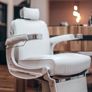 MORE DESIGN <span class=keywords><strong>BON</strong></span> <span class=keywords><strong>MARCHÉ</strong></span> Mobilier hydraulique inclinable de coiffure de style moderne Vintage Shop Beauty Styling Barber Salon Chair - Product Image 5