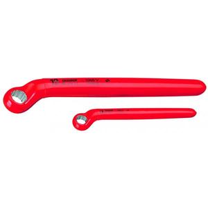 GEDORE - 6036510 VDE Single ended <b>ring</b> <b>spanner</b> - EAN 4010886603659 1000V INSULATED WRENCHES INSULATED <b>RING</b> WRENCHES - Product Image 2