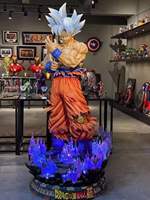 Dragon Balls Goku Anime Statue en résine Personnages de films grandeur nature Sculpture