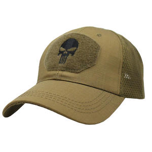 Gorra de malla para exteriores Airsoft de verano, gorras de béisbol con calavera para mujer, gorra de camionero bordada - Product Image 5