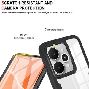 Protetor de Tela 360 Graus Transparente para <span class=keywords><strong>Realme</strong></span> 15 Pro / 15 Capa de Telefone à Prova de Choque - Product Image 3