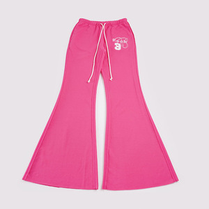 Pantalones Largos Casuales Minimalistas de Moda Urbana con Estampado de Números, Color Brillante, Cordón Elástico, Estilo Chica Moderna, Básicos y Versátiles - Product Image 6
