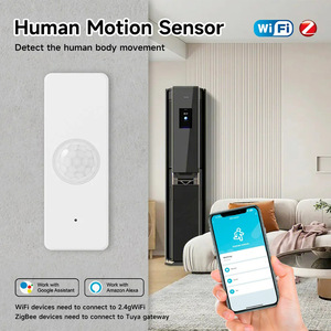 Nouveau détecteur d'alarme infrarouge à détection de mouvement humain TUYA Wi-Fi/ZigBee en option avec contrôle par application mobile - Product Image 3