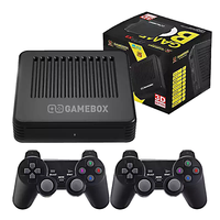 Boîte de jeu rétro TV 2023 G11 Android 9.0 Emuelec 4.5 Système double 64 Go/128 Go Console de jeu vidéo G11 pour PSP N64 DC PS1