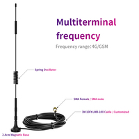 Antenne Wi-Fi GSM 3dBi de haute qualité 700-2700 MHz, câble radio longue portée 3M RG174, antenne magnétique mâle 868 MHz