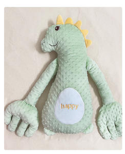 Muñeco de Peluche <span class=keywords><strong>para</strong></span> Bebés con Diseño de Dinosaurio, Material de Peluche Súper Suave <span class=keywords><strong>para</strong></span> Calmar el Sueño, Previene Sobresaltos, Almohada de Abrazo - Product Image 6