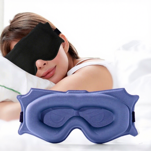 Antifaz 3D para Dormir, Bloquea la Luz, Suave y Acolchado, para los Ojos, Parche para Ojos, Ayuda para Dormir - Product Image 1
