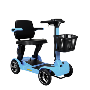 Scooter <span class=keywords><strong>de</strong></span> Movilidad Ligero <span class=keywords><strong>de</strong></span> 45 lb, Aprobado por Aerolíneas, Plegable, Capacidad <span class=keywords><strong>de</strong></span> 330 lb, <span class=keywords><strong>Silla</strong></span> <span class=keywords><strong>de</strong></span> <span class=keywords><strong>Ruedas</strong></span> Eléctrica Portátil con Batería Extraíble - Product Image 3