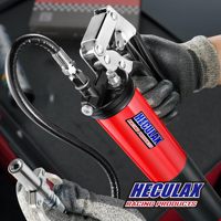 Pistol Grease Gun Bravex Baja Cold Drawn Heavy Duty Profesional 6000 PSI Nozzle Otomatis Dengan Quick Release Coupler 3-arah
