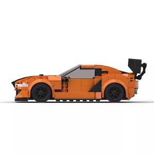 Kit de construction de modèles de voitures Moc Diy <span class=keywords><strong>Puzzle</strong></span> Assembly Building Block Car Model Set Racing Classic Old Car SUV Model - Product Image 3