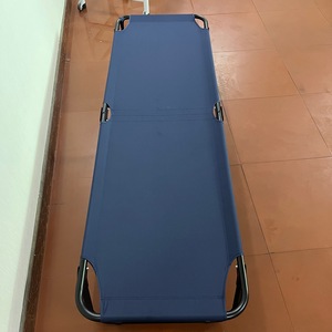 เตียงพับได้ Aifei Medical รุ่น 18057030 สีน้ำเงินเข้ม เตียงพับสองตอน สำหรับแคมป์ปิ้ง สำนักงาน งีบหลับ ใช้งานได้หลากหลายสถานการณ์ - Product Image 1