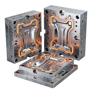 Moule d'injection plastique de haute qualité sur mesure OEM ODM pour boîtier de pièces électroniques, moule d'injection plastique - Product Image 3