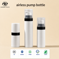 Emballage cosmétique sans air en plastique PP de 15 ml, 30 ml, 50 ml avec pompe, flacon pour lotion et crème, emballage cosmétique PPWR