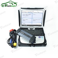 Outil de diagnostic pour camions lourds HOWO Sinotruk 2024, ordinateur portable CF19 + analyseur de moteur pour les modèles de camions A7/T7H/Sitrak/Hohan