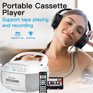 Multifunctional Portable CD Player Boombox With Cassette Recorder USB MP3 FM Radio Remote Control For Home Learning - Product Image 5