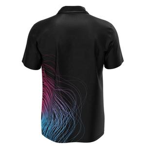 RISE 2022 Nouveau design de marque, polo en sublimation blanc et vert, violet et blanc - Product Image 4