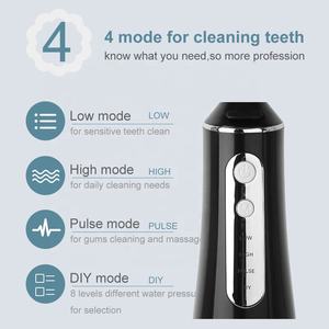 Irrigador <span class=keywords><strong>Dental</strong></span> recargable, dispositivo portátil de <span class=keywords><strong>Limpieza</strong></span> de dientes, inalámbrico, con agua - Product Image 2