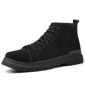 Hochwertige klassische lässige Herren stiefel New Style Zwei Farben EVA Baumwoll stoff Wildleder Winters chuhe für Herren Sichere Verpackung