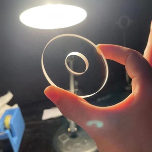 공장 공급 반월 상 연골 렌즈 BBAR 코팅 광학 유리 BK7 JGS1 광학 용 융합 실리카 사파이어 창 평면 렌즈 - Product Image 6