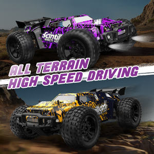 Control remoto a escala 1/10, tracción en las cuatro ruedas, 2,4G, eléctrico, 50-60 KM/H, alta velocidad, 4CH, todo terreno, todoterreno, vehículo <span class=keywords><strong>de</strong></span> <span class=keywords><strong>carreras</strong></span> Rc, coche 206E - Product Image 4