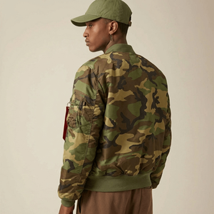 Blouson aviateur MA-1 réversible pour homme, veste rembourrée double face - Product Image 4