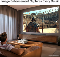 Projecteur Home Cinema 980 3-Chip 3LCD 1080p, 4 000 Lumens de luminosité couleur et blanche, pour Streaming, Gaming, Salle multimédia, Intégré