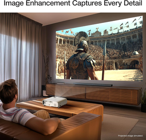 Proyector Home Cinema 980 de 3 Chips 3LCD 1080p, 4,000 Lúmenes de Brillo en Color y Blanco, para Streaming, Juegos y Sala Multimedia, Integrado - Product Image 6