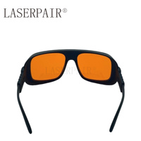 Rencontrez le CE EN207 prix de gros 532nm protéger les lunettes de sécurité laser à lentille en verre laser vert pour les ultraviolets