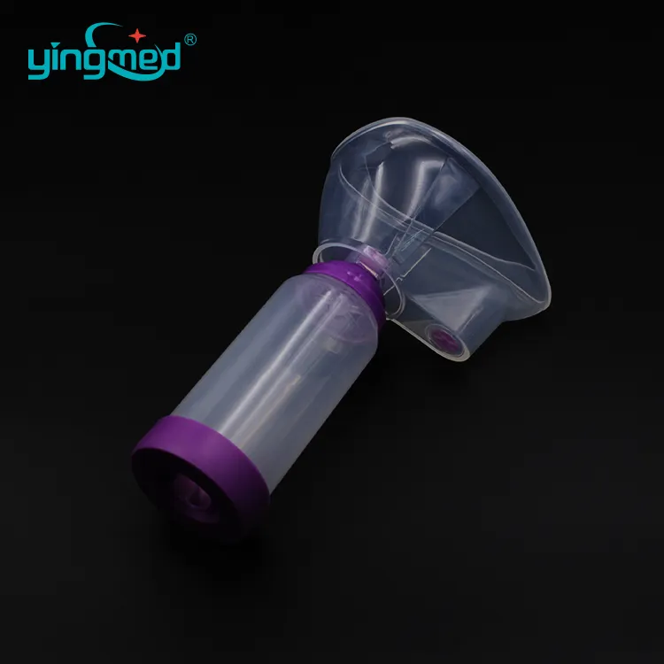 portable medical supplies nasal steam asthma inhaler bottle spacer for aerosol