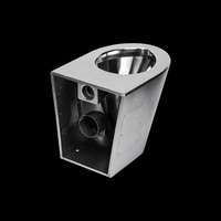 WC monobloc en acier inoxydable 304 personnalisé à prix abordable