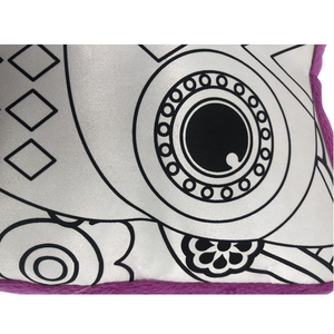 Educativi Ragazze e Ragazzi FAI DA TE Colorazione Del <span class=keywords><strong>Gufo</strong></span> a forma di Morbido Cuscino e Cuscino per I Bambini - Product Image 4