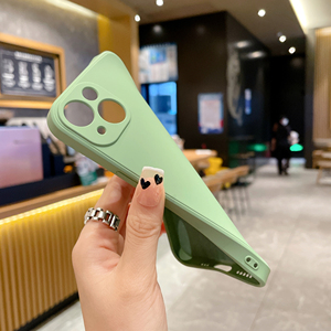 <span class=keywords><strong>Coque</strong></span> de téléphone en silicone liquide souple de conception de base avec logo personnalisé en tissu TPU Compatible pour <span class=keywords><strong>iPhone</strong></span> 6 7 8 SE X XR <span class=keywords><strong>11</strong></span> 12 13 14 - Product Image 2
