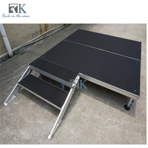 Wholesale Easy Install Outdoor Portable <b>Stage</b> Podium Concert Four Leg Aluminum <b>Stage</b> Height Adjustable <b>Stage</b> <b>Platform</b> for Event - Product Image 3