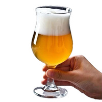 Nouveau Verre à Cocktail Hurricane Anti-fuite Design Moderne Verre à Boissons Multifonctionnel Haut de Gamme pour Jus et Bière