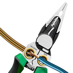Santwell 8-in-1 Professional Electrician Pliers with Cable Cutter for Industrial, Construction & Home <b>Electrical</b> Repair - Product Image 5