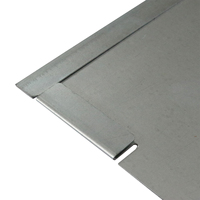 Bordure de jardin en métal galvanisé pour aménagement paysager Bordure de pelouse