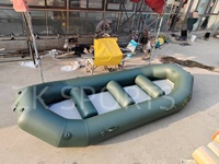 Bateau de sauvetage gonflable, point de chute, radeau de pêche flottant, 2023