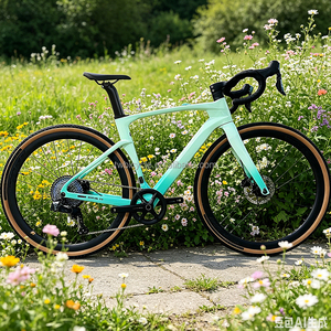 Bicicleta de Gravel Twitter V3 de Carbono, 13 Velocidades, Cambio Electrónico Inalámbrico WheelTop, Frenos de Disco Hidráulicos 700C, para Hombre y Mujer - Product Image 1