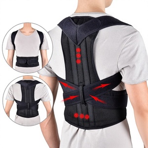 Neopreen rugcorrectieband met onzichtbaar ontwerp, ondersteunende strips, geavanceerde bescherming voor mannen en vrouwen. - Product Image 1