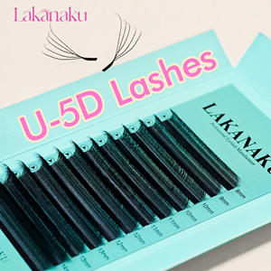 LAKANAKU Fibra Tecnologica 07 <span class=keywords><strong>Bouquet</strong></span> Pré-fait Extension de <span class=keywords><strong>Cils</strong></span> 5D W Volume Brésilien Y Lash Extensions de <span class=keywords><strong>Cils</strong></span> - Product Image 6