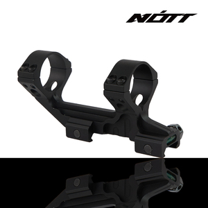 NOTT ขายึดกล้องเล็งแบบชิ้นเดียวขนาด 30 มม., ขายึดเลนส์อะลูมิเนียม, ความสูงตรงกลาง 1.54 นิ้ว, ใช้ได้กับ Picatinny ขนาด 20 มม. สำหรับกล้องเล็งยิงปืนสำหรับการล่าสัตว์ - Product Image 2