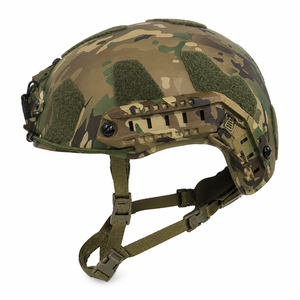Casco Táctico de Corte Alto UHMWPE y Aramida FAST (Nivel IIIA) – Patrón de Camuflaje – Apto para Uso en Exteriores, CS y Seguridad - Product Image 2